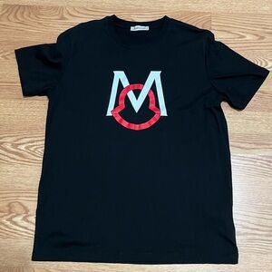 Moncler T Shirt Black Size L